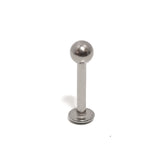 Titanium Lip Stud, Tragus Earring - 18g 16g 14g Labret Stud Piercing Also for Helix Cartilage Madonna Medusa Ashley Side Labret