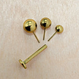 Titanium Threadless Gold Labret Stud Piercing 18g 16g Lip Piercing Jewelry, Tragus Helix Cartilage Madonna Medusa Side Labret