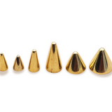 14K Solid Gold 16G Spike, Screws on any 14G 16G Jewelry, Spikes Stud- 14K Hand Made for Body Jewellery Piercing