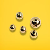 Gold Threaded Piercing Ball made from solid 14K Gold Piercing Replacement for Barbells, Labret studs, Bent Bar, Externally Threaded Piercing