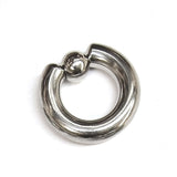 Implant Grade Titanium ASTM F-136 Ball Closure Ring BCR Septum Nose Piercing Jewelry, Captive Bead Hoops - Body Jewellery - 1pc