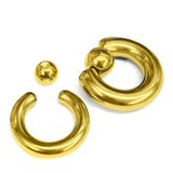 Titanium ASTM F136 / 316L Ball Closure PA Ring BCR Septum Nose Piercing, Captive Bead Hoops - Handmade Body Jewellery - 1pc each order