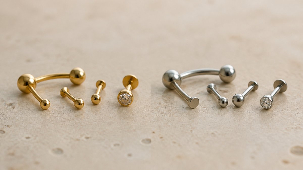 14k Gold vs Titanium Piercings: Which Is Best?