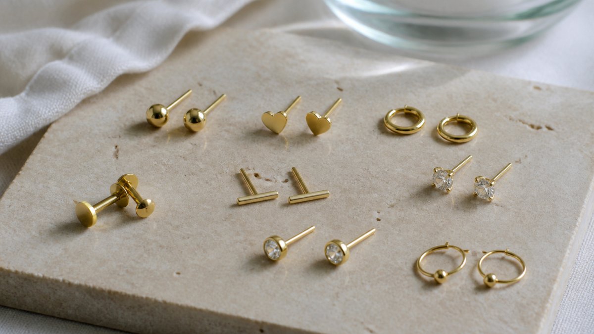 Best Gold Jewelry for Sensitive Ears: 14K Guide