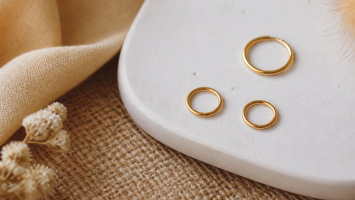 Premium Gold Nose Hoop Reviews: 14K Solid Gold Hoops