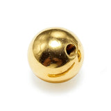 Gold Threaded Piercing Ball made from solid 14K Gold Replacement loose parts for Barbells, Labret studs, Bent Bar, Externally Threading