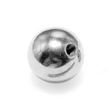 Gold Threaded Piercing Ball made from solid 14K Gold Replacement loose parts for Barbells, Labret studs, Bent Bar, Externally Threading