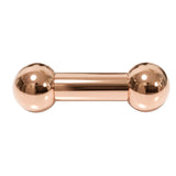 14K 4 Micron Gold Solid Silver Prince Albert PA, Tongue, Nipple Barbell Big gauges: Internally Threaded Body Piercing Jewelry