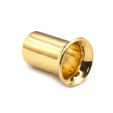 14K Gold Single Flared Plugs Stretching Kit, Ear gauges, Flesh Tunnels - Lobe Plugs - 1pc each order