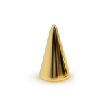 14K Solid Gold 16G Spike, Screws on any 14G 16G Jewelry, Spikes Stud- 14K Hand Made for Body Jewellery Piercing