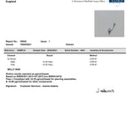 Belly Button Piercing Ring, Belly Bar - Silver Double Flower Belly Piercing with CZ Crystals - Navel Ring - 14g (1.6mm) Length is 10mm