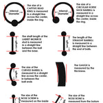 Designer Belly Rings- Silver - Ribbon bow tie Design Belly Bars with CZ Crystals - Navel Ring - 14g (1.6mm) Length is 10mm