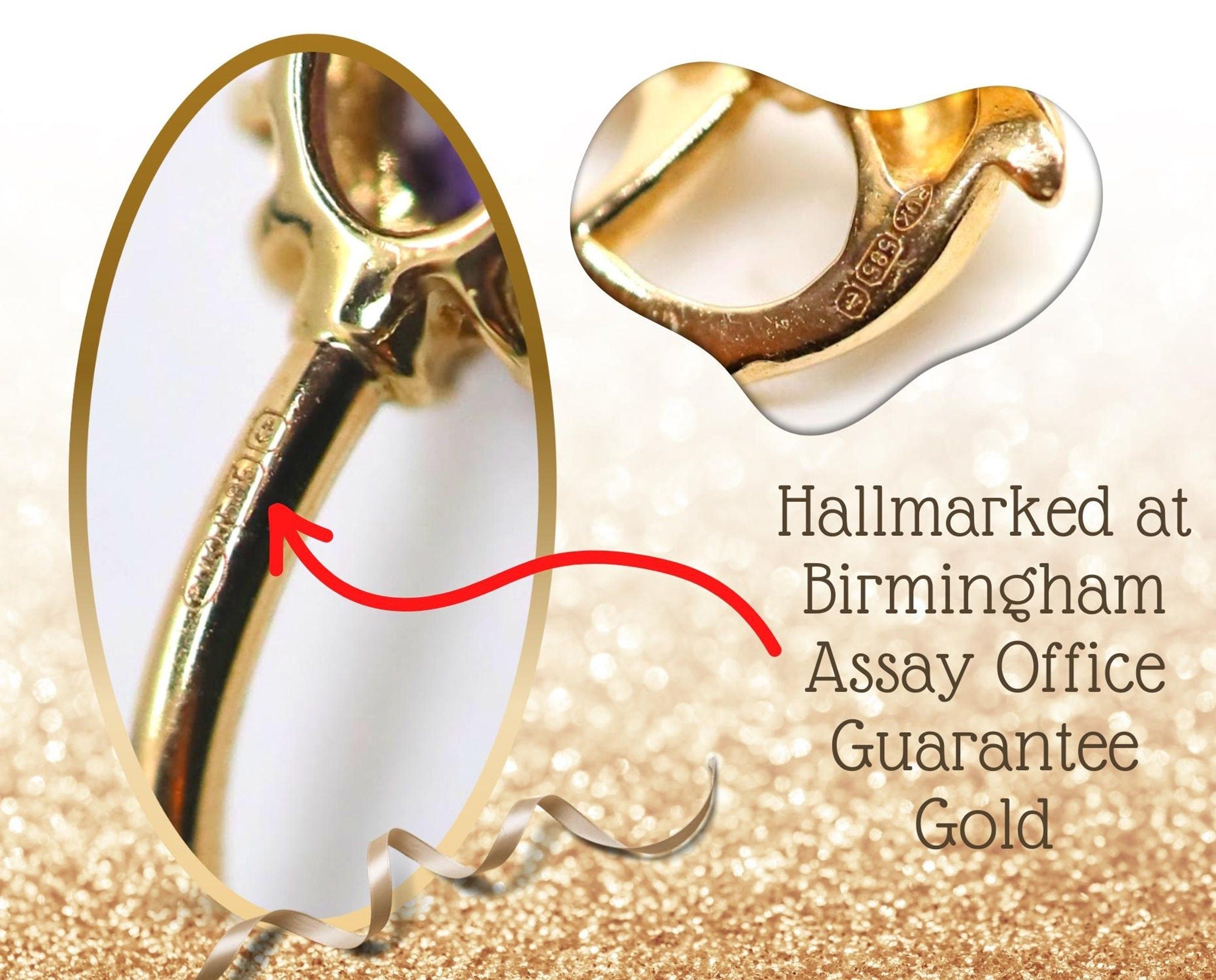 14K Solid Gold Internal Threaded Spike Curved Barbell, Vertical Labret Stud Lip Piercing - Body Jewellery Also for Eyebrows - 1pc each order
