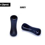 Double Flared Color Stone Plugs Earring Size 6 gauge (4mm) - Ear Tunnel, Stretching Gauges, Expander, Big Gauges - 1 Pair (2pcs)