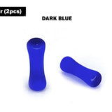 Double Flared Color Stone Plugs Earring Size 6 gauge (4mm) - Ear Tunnel, Stretching Gauges, Expander, Big Gauges - 1 Pair (2pcs)