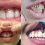 Frenulum Lip Piercing, Smile Piercing, Captive Bead Ring - Titanium Lip Ring Jewelry in many Colors - PVD Coating