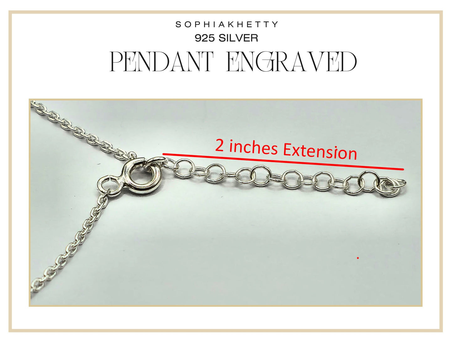 Silver Heart Locket Personalized Engraved Pendant and Necklace with Centre Crystal - Personalise it with your Special Message or Image