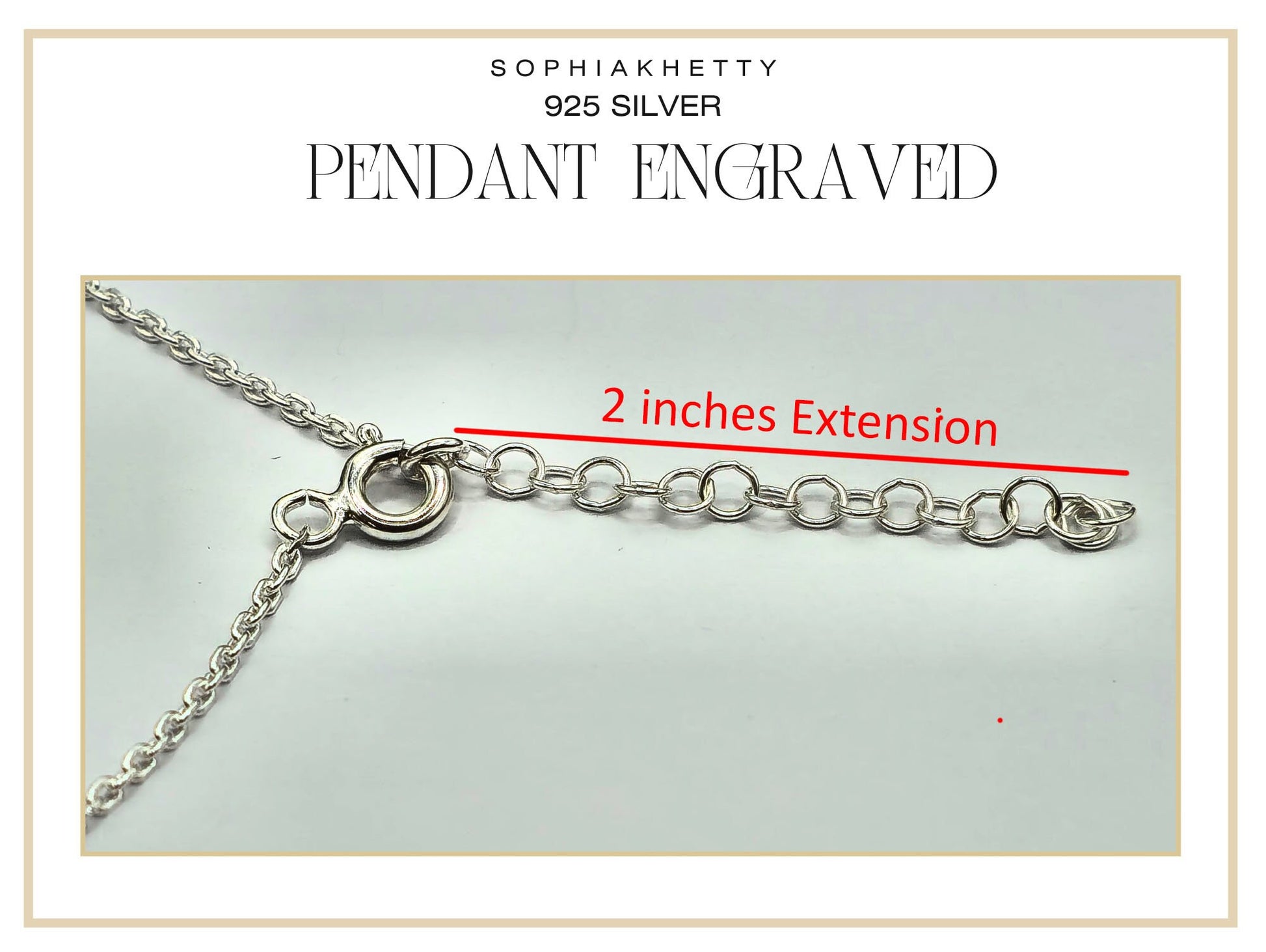 Silver Heart Locket Personalized Engraved Pendant and Necklace with Centre Crystal - Personalise it with your Special Message or Image