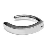 Titanium Clicker Belly Ring, Reverse Plain Belly Bar - 14G Belly Bar Size 10mm - Gold, Black, Silver Tone