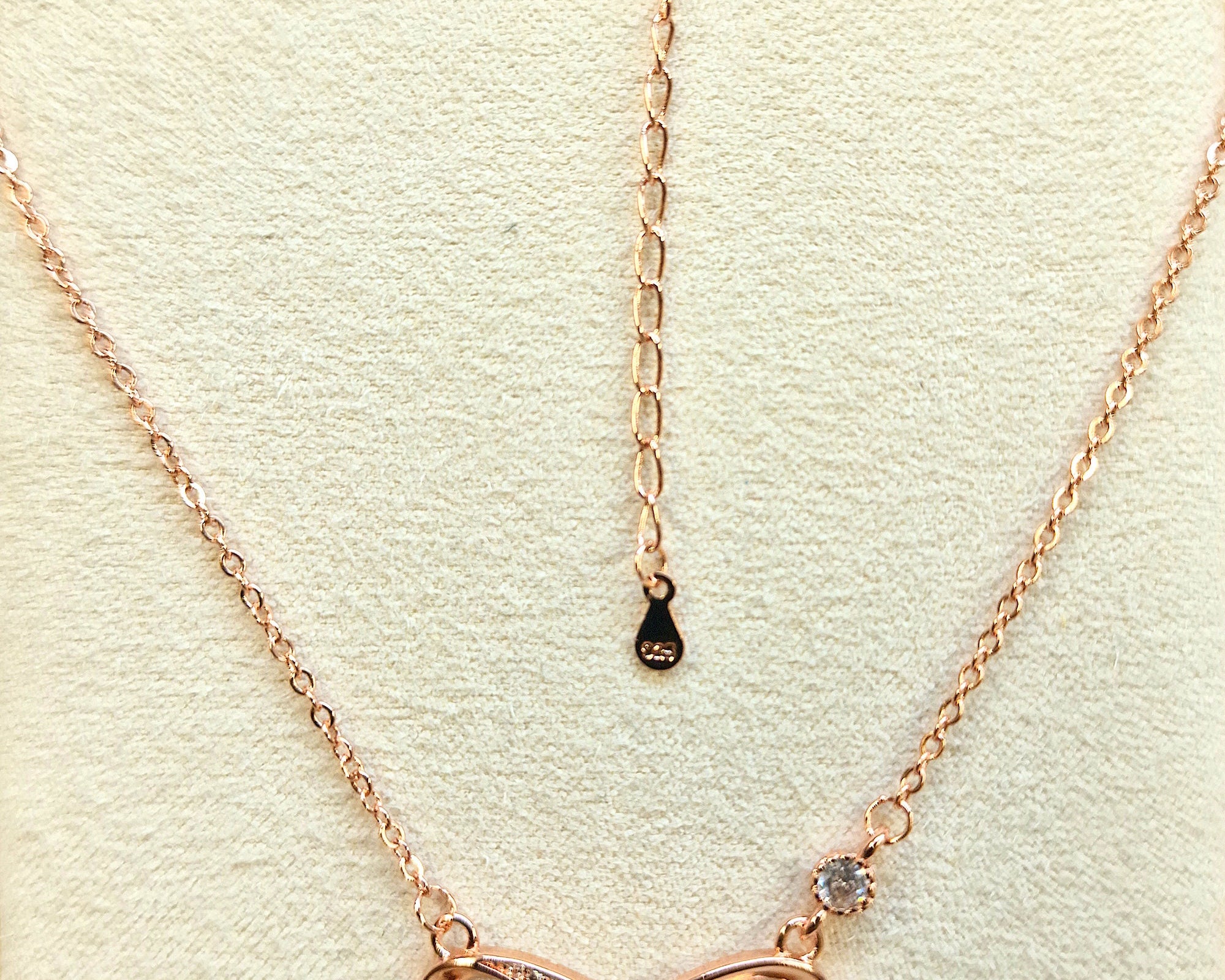 Silver Infinity Stud Earrings and Pendant Necklace Available as a Sets - With CZ Crystals - Endless and Boundless Jewellery