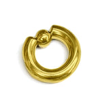 Titanium ASTM F136 / 316L Ball Closure PA Ring BCR Septum Nose Piercing, Captive Bead Hoops - Handmade Body Jewellery - 1pc each order