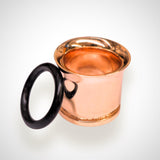 14K Rose Gold Single Flared Plugs Ear stretching Tunnel Body Jewellery - 1pc each order