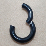 Titanium Prince Albert Piercing Segment Ring 12G 10G 8G 6G 4G 2G 1G 0G 00G Body Jewellery for Male Genitals, Nose Hoop - 1pc each order