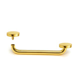 14K Gold Dermal Staple Flat Top Surface Piercing Internally Threaded 16G 14G Body Jewellery