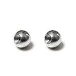 Titanium Dimple Ball: Loose Ball Captive Bead Rings Body Jewelry, 2pcs