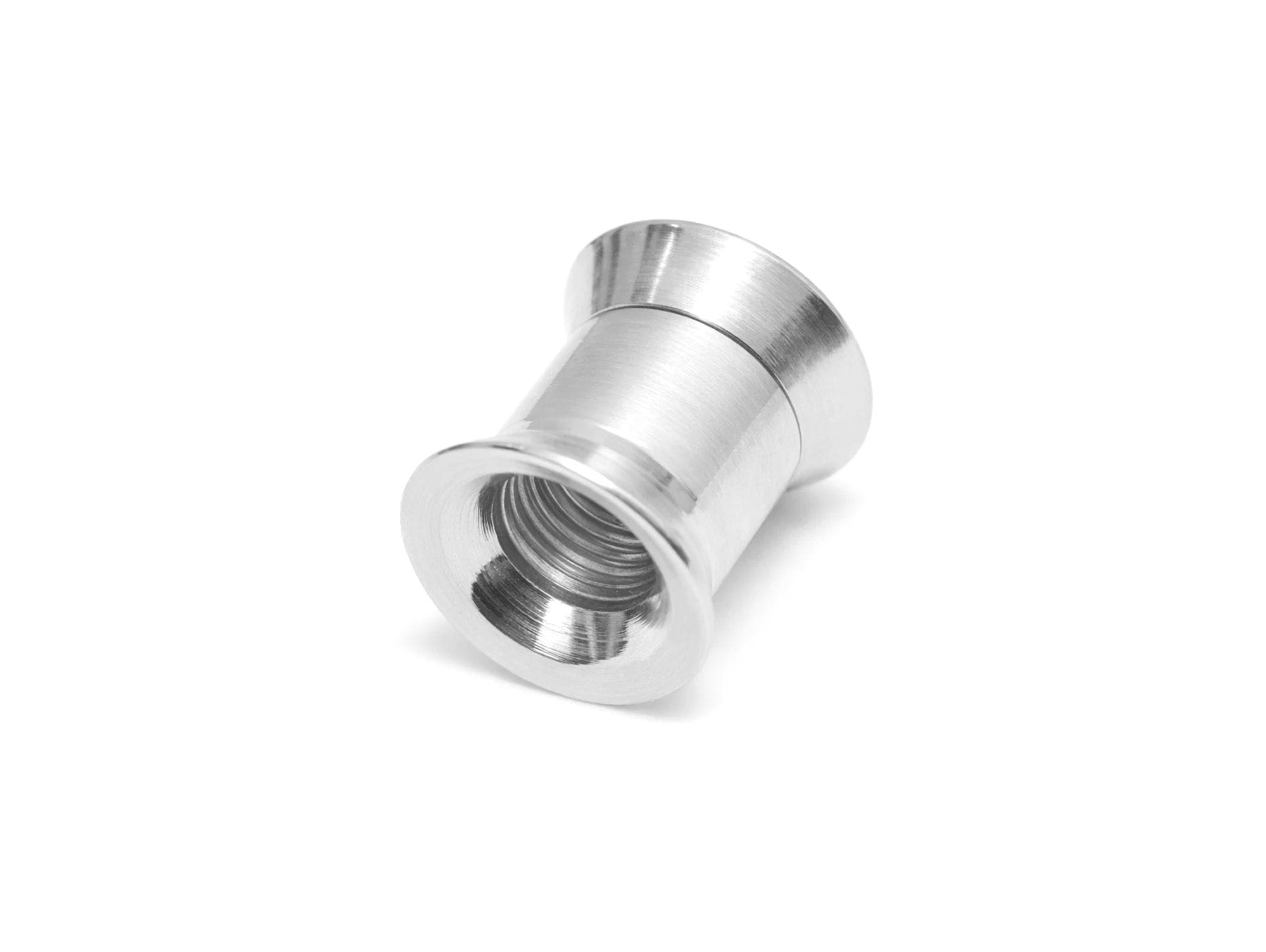 Ear stretching silver double plug gauges gold, rose gold plating 12g-14mm - (1 piece)