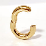 14K Gold Septum Clicker: Big Gauge Hinged Nose Ring, Ear hoops (12G-2G)