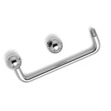 Titanium Staple Barbell, Surface Piercing Body Jewellery for Anti Eyebrow, Nape, Cleavage