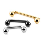 Staple Barbell, Surface Piercing Body Jewellery for Anti Eyebrow, Nape, Cleavage