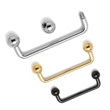 Staple Barbell, Surface Piercing Body Jewellery for Anti Eyebrow, Nape, Cleavage